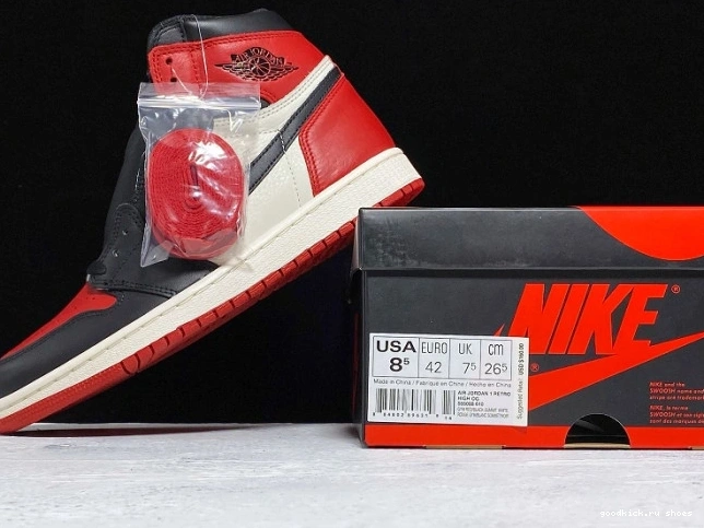 Cheap Retro Bred Jordan OG 555088-610 High Toe 1 Air 0702